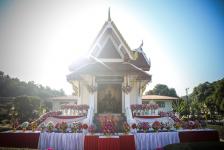 นายก อบจ.ตาก เข้าร่วมพิธีวางพวงมาลาถวายราชสักการะ พระบรมราชานุสาวรีย์ สมเด็จพระเจ้าตากสินมหาราช เนื่องในวันคล้ายวันสถาปนากองกำกับการตำรวจตระเวนชายแดนที่ 34 "ค่ายพระเจ้าตาก"