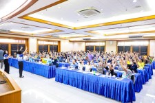 นายกจอย นายก อบจ.ตาก เป็นประธานในพิธีเปิดโครงการฝึกอบรม ส่งเสริมหลักประชาธิปไตยและส่งเสริมการมีส่วนร่วมของประชาชน