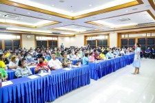 นายกจอย นายก อบจ.ตาก เป็นประธานในพิธีเปิดโครงการฝึกอบรม ส่งเสริมหลักประชาธิปไตยและส่งเสริมการมีส่วนร่วมของประชาชน