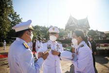 นายก อบจ.ตาก เข้าร่วมพิธีวางพวงมาลาถวายราชสักการะ พระบรมราชานุสาวรีย์ สมเด็จพระเจ้าตากสินมหาราช เนื่องในวันคล้ายวันสถาปนากองกำกับการตำรวจตระเวนชายแดนที่ 34 "ค่ายพระเจ้าตาก"