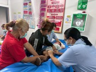 30 มิ.ย.68 รพ.สต.บ้านสันป่าไร่ ฉีดวัคซีนป้องกันไข้หวัดใหญ่ เข็มที่ 2 ให้แก่เด็กอายุ 6 เดือน ถึง 2 ปี 11 เดือน จำนวน 27 ราย