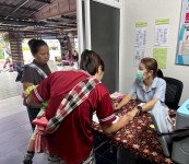 30 มิ.ย.68 รพ.สต.บ้านสันป่าไร่ ฉีดวัคซีนป้องกันไข้หวัดใหญ่ เข็มที่ 2 ให้แก่เด็กอายุ 6 เดือน ถึง 2 ปี 11 เดือน จำนวน 27 ราย