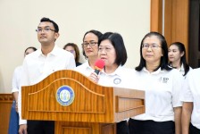 อบจ.ตาก จัดกิจกรรม “วันต่อต้านยาเสพติด” บุคลากรร่วมปฏิญาณตน อบจ. ตากพร้อมใจห่างไกลยาเสพติด