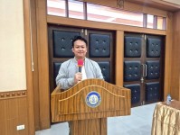 นายกอบจ.ตาก (นายกจอย) พบปะผู้เข้าร่วมโครงการส่งเสริมความรู้ด้านการมีส่วนร่วมในการพัฒนาท้องถิ่นจังหวัดตาก