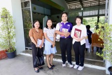 นายก อบจ.ตาก (นายกจอย) ร่วมการประชุมผู้ปกครองโรงเรียนสามเงาวิทยาคม พร้อมมอบงบประมาณสนับสนุนการจัดซื้อครุภัณฑ์ จำนวน 432,000 บาท 