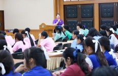 นายกจอย นายก อบจ.ตาก มอบหมายให้ รองปลัดฯ เป็นประธานเปิดโครงการขับเคลื่อนเสริมสร้างเครือข่ายเด็กและเยาวชน