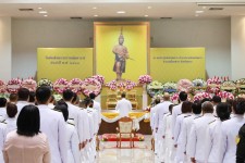 อบจ.ตาก ร่วมพิธีวันที่ระลึก วันคล้ายวันสวรรคต สมเด็จพระนารายณ์มหาราช