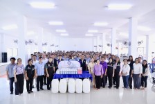 นายก อบจ.ตาก (นายกจอย) เป็นประธานการจัดกิจกรรม รณรงค์ป้องกันและควบคุมโรคไข้เลือดออก พร้อมสนับสนุนงบประมาณการจัดซื้อ วัสดุวิทยาศาสตร์การแพทย์ จำนวน 112,250 บาท