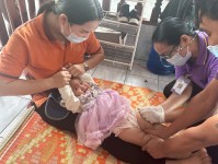 8 ก.ค.68 รพ.สต.บ้านสันป่าไร่ ออกหน่วยฉีดวัคซีนเด็ก เขต สสช.ห้วยกระทิง จำนวน 22 ราย