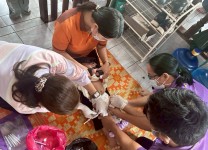 8 ก.ค.68 รพ.สต.บ้านสันป่าไร่ ออกหน่วยฉีดวัคซีนเด็ก เขต สสช.ห้วยกระทิง จำนวน 22 ราย