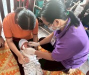 8 ก.ค.68 รพ.สต.บ้านสันป่าไร่ ออกหน่วยฉีดวัคซีนเด็ก เขต สสช.ห้วยกระทิง จำนวน 22 ราย