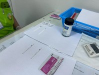 9 ก.ค.68 ช่วงบ่าย รพ.สต.บ้านสันป่าไร่ ทดสอบความชำนาญทางห้องปฏิบัติการหน่วยบริการปฐมภูมิ รอบที่ 2/2568 ด้วยวัตถุชุดทดสอบจากศูนย์วิทยาศาสตร์การแพทย์ที่ 2 พิษณุโลก