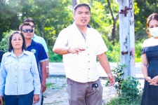 นายก อบจ.ตาก (นายกจอย) ลงพื้นที่ ติดตามการทำงานของเครื่องจักร งานขุดบ่อฝังกลบขยะเพิ่ม ตำบลป่ามะม่วง งบประมาณ จำนวน 150,000 บาท