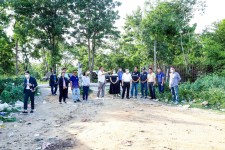 นายก อบจ.ตาก (นายกจอย) ลงพื้นที่ ติดตามการทำงานของเครื่องจักร งานขุดบ่อฝังกลบขยะเพิ่ม ตำบลป่ามะม่วง งบประมาณ จำนวน 150,000 บาท