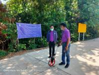 องค์การบริหารส่วนจังหวัดตาก ได้ดำเนินการจ้างเหมาก่อสร้างถนนคอนกรีตเสริมเหล็ก ในโครงการปรับปรุงถนนซ่อมแซมเป็นผิวทางคอนกรีตเสริมเหล็ก