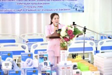 อบจ.ตาก รับมอบอุปกรณ์การแพทย์จากภาคเอกชน เพื่อส่งเสริมคุณภาพชีวิต ตามมาตรการส่งเสริมการลงทุนเพื่อพัฒนาชุมชนและสังคม (CSR-BOI) 