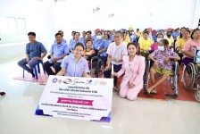 อบจ.ตาก รับมอบอุปกรณ์การแพทย์จากภาคเอกชน เพื่อส่งเสริมคุณภาพชีวิต ตามมาตรการส่งเสริมการลงทุนเพื่อพัฒนาชุมชนและสังคม (CSR-BOI) 