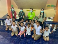 23 ก.ค.68 รพ.สต.บ้านสันป่าไร่ ฉีดวัคซีนให้แก่นักเรียน ชั้น ป.1 และ ป.2 ปีการศึกษา 2568 (ที่ไม่มีประวัติการได้รับวัคซีน/มีประวัติได้รับวัคซีนไม่ครบตามเกณฑ์) ครั้งที่ 1 จำนวน 4 ร.ร. 28 ราย