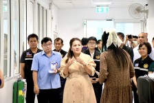 นายก อบจ.ตาก (นายกจอย) เยี่ยมชมศูนย์ SMRU อ.แม่ระมาด จ.ตาก