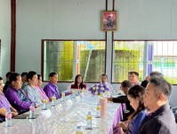 5 สิงหาคม 2568 นายอดิศร เทียนพานิช ผอ.รพ.สต.บ้านสันป่าไร่ ร่วมต้อนรับและให้ข้อมูลกับคณะกรรมการประเมินคุณภาพภายนอก จากสำนักงานรับรองมาตรฐานและประเมินคุณภาพการศึกษา(องค์กรมหาชน) สมศ. รอบที่ 5 ประจำปีงบประมาณ 2568 ณ ห้องประชุมโรงเรียนบ้านสันป่าไร่