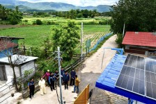 นายกจอย (นายก อบจ.ตาก) ลงพื้นที่ตรวจติดตามโครงการก่อสร้างอาคารสูบน้ำ และระบบท่อส่งน้ำพร้อมติดตั้งระบบไฟฟ้าโซล่าเซลล์ ในพื้นที่ อ.บ้านตาก งบประมาณ 499,000 บาท