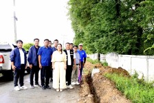 นายกจอย (นายก อบจ.ตาก) ลงพื้นที่ตรวจติดตามงานติดตั้งไฟฟ้าส่องสว่าง ในพื้นที่ ต.วังหิน อ.เมืองตาก 2 จุด งบประมาณรวม 959,000 บาท