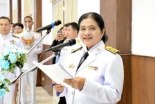 นายก อบจ.ตาก ร่วมพิธีถวายเครื่องราชสักการะและวางพานพุ่ม และพิธีจุดเทียนถวายพระพรชัยมงคล เนื่องในโอกาสวันเฉลิมพระชนมพรรษา 12 สิงหาคม 2568