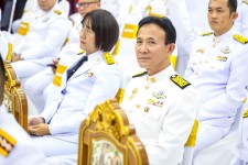 นายกจอย นายก อบจ.ตาก มอบ รองนายก อบจ.ตาก ร่วมพิธีถวายเครื่องราชสักการะและวางพานพุ่ม และพิธีจุดเทียนถวายพระพรชัยมงคล เนื่องในโอกาสวันเฉลิมพระชนมพรรษา 12 สิงหาคม 2568