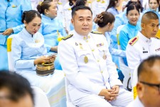 นายกจอย นายก อบจ.ตาก มอบ รองนายก อบจ.ตาก ร่วมพิธีถวายเครื่องราชสักการะและวางพานพุ่ม และพิธีจุดเทียนถวายพระพรชัยมงคล เนื่องในโอกาสวันเฉลิมพระชนมพรรษา 12 สิงหาคม 2568