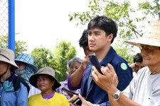 นายกจอย (นายก อบจ.ตาก) ลงพื้นที่ตรวจติดตามโครงการก่อสร้างอาคารสูบน้ำ และระบบท่อส่งน้ำพร้อมติดตั้งระบบไฟฟ้าโซล่าเซลล์