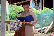 21 สิงหาคม 2568 นายอดิศร เทียนพานิช ผอ.รพ.สต.บ้านสันป่าไร่ พร้อมด้วย อาสาสมัครสาธารณสุข หมู่ที่ 5 บ้านสันป่าไร่ เข้าร่วมพิธีมอบบ้านโครงการกาชาดปรับปรุงซ่อมแซมที่อยู่อาศัยให้แก่ผู้ยากไร้ผู้ด้อยโอกาสเฉลิมพระเกียรติสมเด็จพระกนิษฐาธิราชเจ้า กรมสมเด็จพระเทพรัต