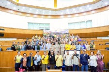 รองปลัด อบจ.ตาก เป็นประธานเปิดโครงการฝึกอบรมส่งเสริมการสร้างสุขภาวะที่ดีวิถีใหม่ ประจำปีงบประมาณ 2568