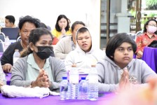 นายก อบจ.ตาก (นายกจอย) สนับสนุนโครงการ “ฝึกอบรมฟื้นฟูสมรรถภาพคนพิการทางสติปัญญา” งบประมาณ 66,130 บาท