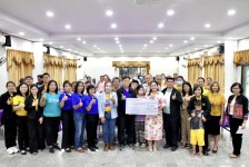 นายก อบจ.ตาก (นายกจอย) สนับสนุนโครงการ “ฝึกอบรมฟื้นฟูสมรรถภาพคนพิการทางสติปัญญา” งบประมาณ 66,130 บาท