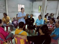 31 สิงหาคม 2568 นางอัจฉรา ทวีเกื้อกูลกิจ นายกองค์การบริหารส่วนจังหวัดตาก มอบหมายให้ รพ.สต.บ้านสันป่าไร่ โดยนางเสาร์แก้ว อ่วมพิทยา เจ้าพนักงานสาธารณสุข เป็นวิทยากรอบรมให้ความรู้โครงการพระราชดำริด้านสาธารณสุข โครงการสืบสานพระราชปณิธานสมเด็จย่าต้านภัยมะเร็งเ