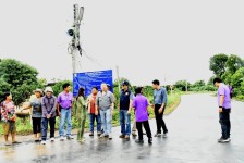 นายกจอย (นายก อบจ.ตาก) ลงพื้นที่ตรวจติดตามโครงการปรับปรุงถนน ในพื้นที่ อ.บ้านตาก - อ.สามเงา งบประมาณ 1,045,000 บาท