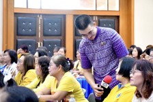 อบจ.ตาก จัดโครงการส่งเสริมความรู้ด้านการมีส่วนร่วมในการพัฒนาท้องถิ่นจังหวัดตาก รุ่นที่ 9 