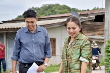 นายกจอย (นายก อบจ.ตาก) ตรวจติดตามโครงการถนนปลอดภัย อ.เมืองตาก เชื่อม อ.บ้านตาก งบประมาณ 488,900 บาท 