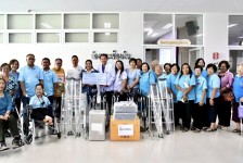 นายก อบจ.ตาก (นายกจอย) เปิดโครงการศูนย์ยืมอุปกรณ์เครื่องช่วยคนพิการ (เฟส 3) ณ โรงพยาบาลสมเด็จพระเจ้าตากสินมหาราช อ.เมือง จ.ตาก