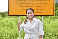 นายกจอย (นายกอบจ.ตาก) ตรวจติดตามโครงการปรับปรุงถนนโดยซ่อมแซมเป็นผิวทางแอสฟัลท์ติกคอนกรีต (Overlay) พื้นที่ อ.แม่สอด - อ.แม่ระมาด งบประมาณ 1,949,000 บาท