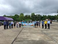 นายกองค์การบริหารส่วนจังหวัดตาก เป็นประธานในพิธีเปิดโครงการบริหารจัดการขยะมูลฝอยรวมและของเสียอันตรายชุมชน ประจำปีงบประมาณ พ.ศ. 2565