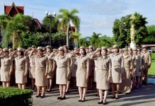 นายก อบจ.ตาก นำข้าราชการ พนักงานจ้าง ลูกจ้าง ในสังกัด อบจ.ตาก จัดกิจกรรมเนื่องในวันพระราชทานธงชาติไทย 28 กันยายน 2568