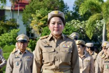 นายก อบจ.ตาก นำข้าราชการ พนักงานจ้าง ลูกจ้าง ในสังกัด อบจ.ตาก จัดกิจกรรมเนื่องในวันพระราชทานธงชาติไทย 28 กันยายน 2568