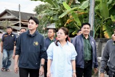 นายกจอย (นายกอบจ.ตาก) ตรวจติดตามโครงการปรับปรุงถนน บ้านแม่กุหลวง - บ้านผารู อ.แม่สอด งบประมาณ 2,702,000 บาท 