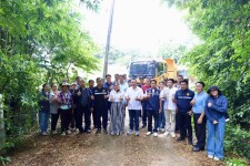 นายกจอย (นายกอบจ.ตาก) ตรวจติดตามการทำงานของเครื่องจักร ปรับปรุงซ่อมแซมไหล่ทาง และ ปรับภูมิทัศน์ งบประมาณ 12,000 บาท