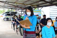 นายกองค์การบริหารส่วนจังหวัดตาก เป็นประธานในพิธีเปิดโครงการบริหารจัดการขยะมูลฝอยรวมและของเสียอันตรายชุมชน ประจำปีงบประมาณ พ.ศ. 2565