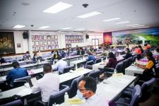 เข้าร่วมการประชุมคณะกรรมการศูนย์อำนวยการความปลอดภัยทางถนนจังหวัดตาก ครั้งที่ 1/2565