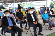 นายกองค์การบริหารส่วนจังหวัดตาก เป็นประธานในพิธีเปิดโครงการบริหารจัดการขยะมูลฝอยรวมและของเสียอันตรายชุมชน ประจำปีงบประมาณ พ.ศ. 2565