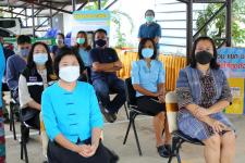 นายกองค์การบริหารส่วนจังหวัดตาก เป็นประธานในพิธีเปิดโครงการบริหารจัดการขยะมูลฝอยรวมและของเสียอันตรายชุมชน ประจำปีงบประมาณ พ.ศ. 2565