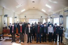 นายก อบจ.ตาก เป็นประธานในพิธีเปิดโครงการฝึกอบรมส่งเสริมให้ความรู้ด้านการปฏิบัติตามหลักศาสนาคริสต์ ในเขตพื้นที่จังหวัดตาก ประจำปีงบประมาณ พ.ศ. 2565 รุ่นที่ 1